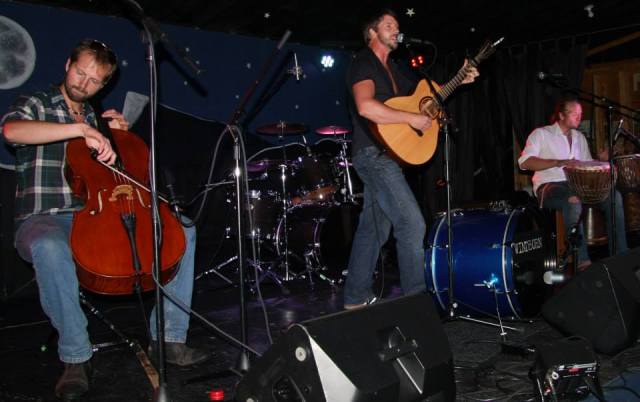 Windborn on the stage 